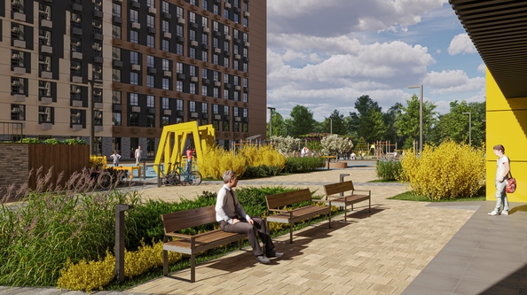 
  Продается студия 33.3 м², в ЖК Фрейм, 11Б. Фото 14.