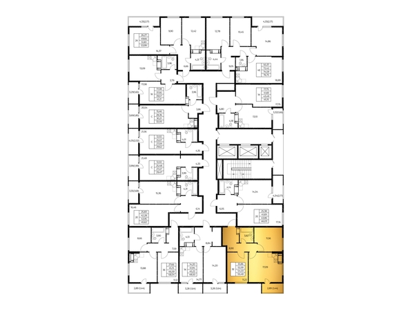 
  Продается 2-комн. квартира 55.48 м², в ЖК Звезда Столицы 2. Фото 2.