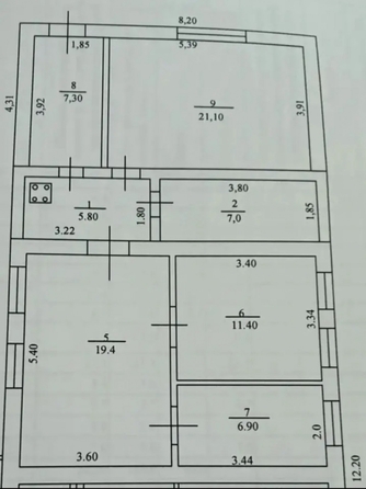 
  Продается дом 80 м². Фото 12.