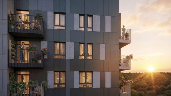
  Продается 2-комн. квартира 56.85 м², в ЖК Соседи, Этап 3 корпус 3. Фото 17.