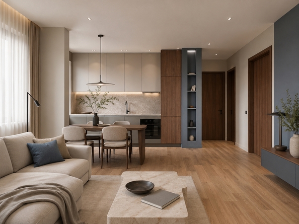 
  Продается 2-комн. квартира 40.25 м², в ЖК Флора, литера 1.2. Фото 9.