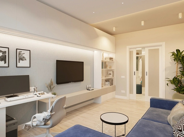 
  Продается 2-комн. квартира 59.15 м², в ЖК ПРИТЯЖЕНИЕ, литер 3. Фото 10.