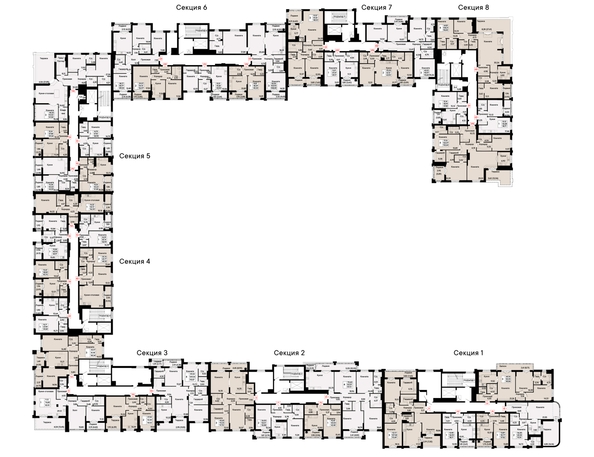 
  Продается 1-комн. квартира 44.91 м², в  Курортный квартал Ривьера, II оч. Фото 1.
