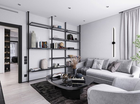 
  Продается 1-комн. квартира 40.7 м², в ЖК Западные Аллеи, литера 5.1. Фото 7.