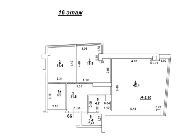 
  Продается 3-комн. квартира 100 м². Фото 9.