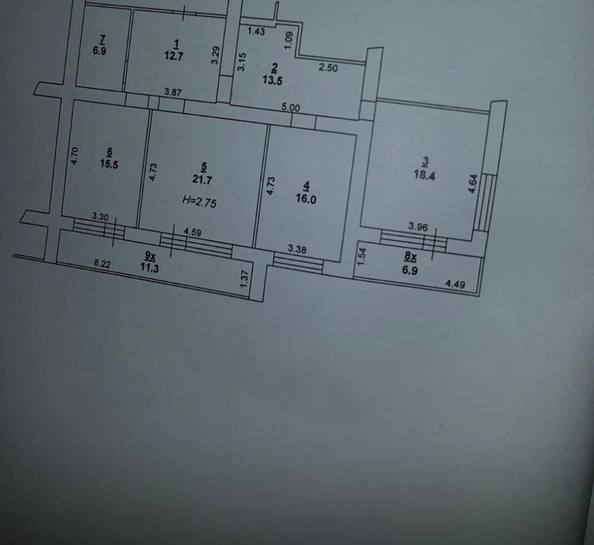
  Продается 3-комн. квартира 120 м². Фото 11.