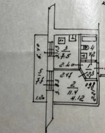 
  Продается 1-комн. квартира 38 м². Фото 9.