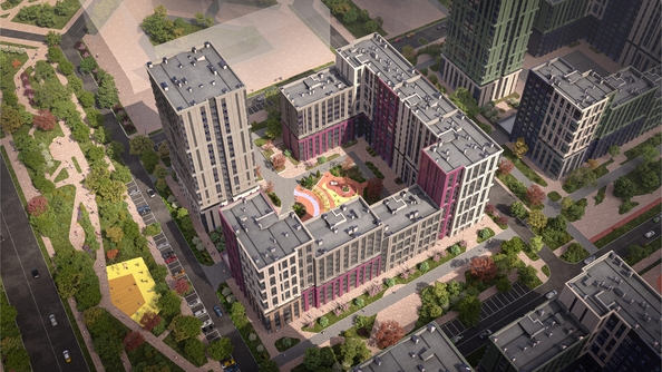 
  Продается 2-комн. квартира 61.2 м², в ЖК Эстет, литер 47.1. Фото 2.