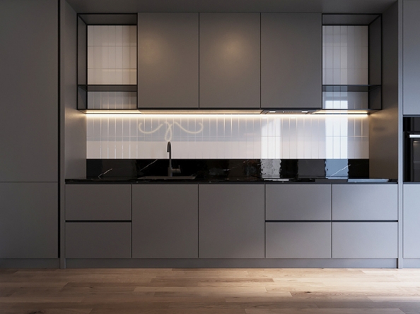 
  Продается 1-комн. квартира 40 м², в ЖК Панорама на Театральном, литера 1. Фото 11.