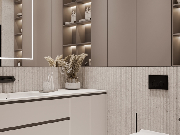 
  Продается 2-комн. квартира 54.7 м², в ЖК Панорама на Театральном, литера 1. Фото 9.