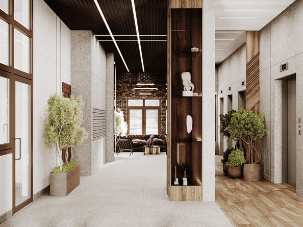 
  Продается 2-комн. квартира 55.2 м², в ЖК Панорама на Театральном, литера 1. Фото 7.