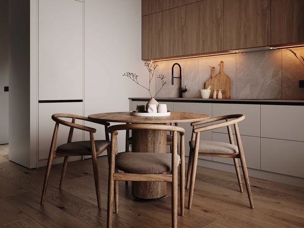 
  Продается 1-комн. квартира 39.8 м², в ЖК Панорама на Театральном, литера 1. Фото 5.