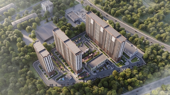 
  Продается 3-комн. квартира 61.7 м², в ЖК Панорама на Театральном, литера 1. Фото 13.