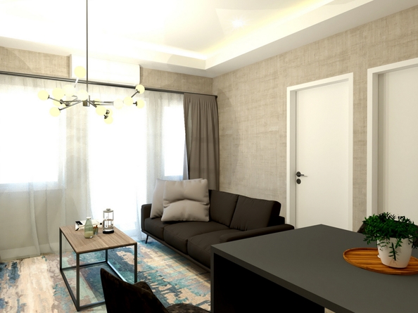 
  Продается 1-комн. квартира 38.1 м², в ЖК Панорама на Театральном, литера 1. Фото 5.