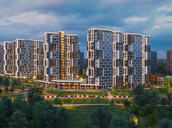 
  Продается 1-комн. квартира 41.9 м², в ЖК ПРИТЯЖЕНИЕ, литер 3. Фото 5.