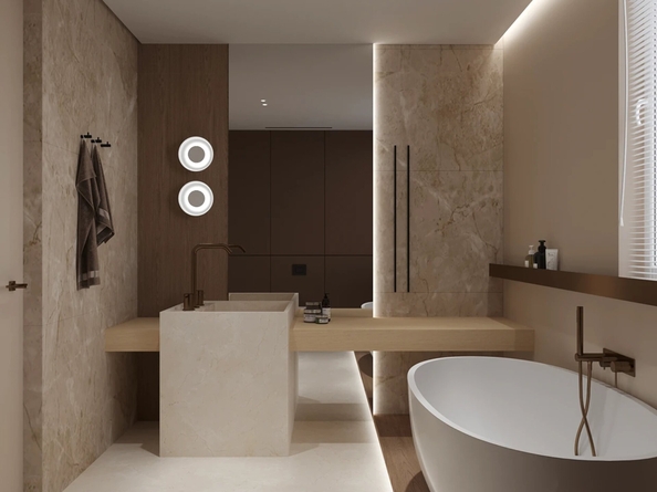 
  Продается 2-комн. квартира 62.55 м², в ЖК ПРИТЯЖЕНИЕ, литер 3. Фото 9.