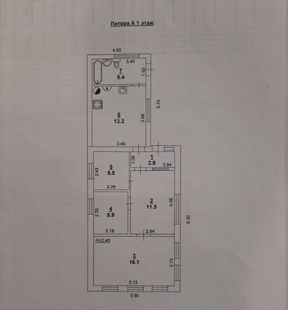 
   Продам дом, 60 м², Ростов-на-Дону

. Фото 1.