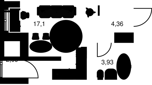 
   Продам студию, 27.48 м², Культура, дом 2

. Фото 1.