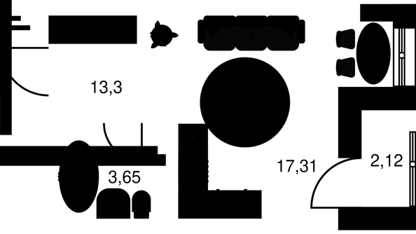 
   Продам студию, 27.52 м², Культура, дом 2

. Фото 1.