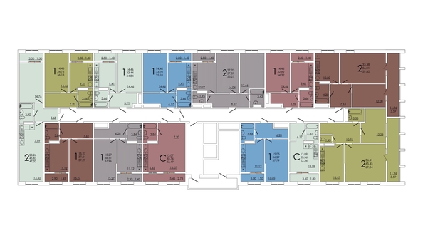 
   Продам 2-комнатную, 59.6 м², Frame (Фрейм), 11А

. Фото 3.
