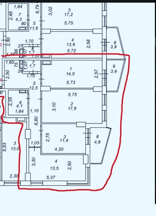 
   Продам 3-комнатную, 83 м², 45-я линия ул, оение 7

. Фото 19.