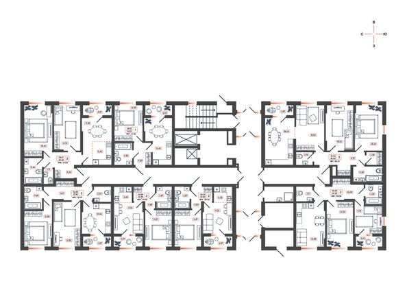 
   Продам 3-комнатную, 67.84 м², Темп, дом 1

. Фото 16.