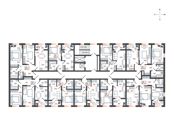 
   Продам 2-комнатную, 37.97 м², Темп, дом 1

. Фото 16.