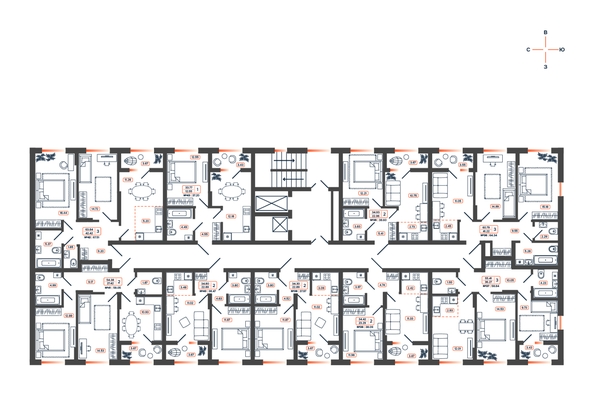 
   Продам 3-комнатную, 58.84 м², Темп, дом 1

. Фото 16.