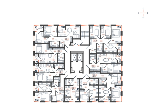 
   Продам 1-комнатную, 39.28 м², Темп, дом 2

. Фото 16.