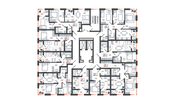 
   Продам 3-комнатную, 79.38 м², Темп, дом 2

. Фото 16.