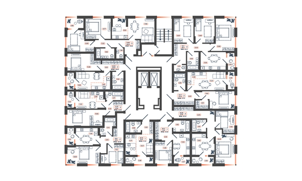 
   Продам 2-комнатную, 44.85 м², Темп, дом 3

. Фото 16.