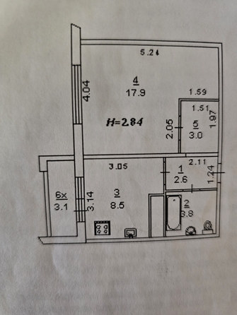 
   Продам 1-комнатную, 38 м², Жданова ул, 7/33

. Фото 13.