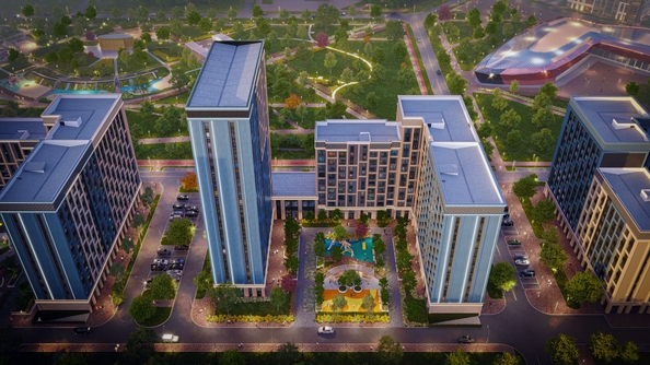 
   Продам 3-комнатную, 74.4 м², Сияние, литер 18/1

. Фото 2.
