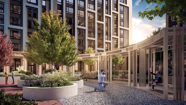 
   Продам 3-комнатную, 74.4 м², Сияние, литер 18/1

. Фото 4.