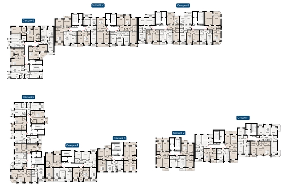 
   Продам 3-комнатную, 88.1 м², Курортный квартал Ривьера, дом 1

. Фото 1.