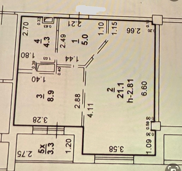 
   Продам 1-комнатную, 39.3 м², Извилистая ул, 21

. Фото 12.