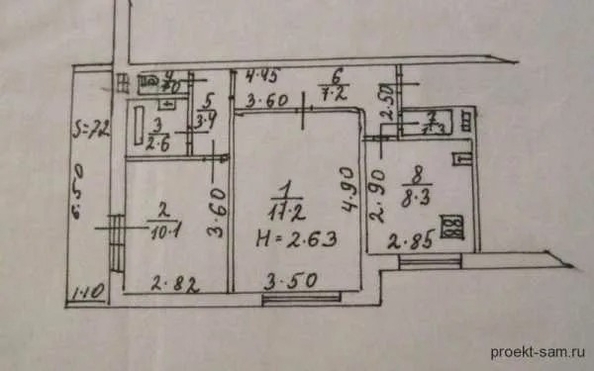 
  Продается 2-комн. квартира, 51.7 м², Волкова ул, д. 9
. Фото 7.