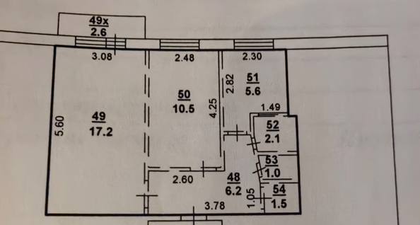 
  Продается 2-комн. квартира, 41.4 м², Коммунистический пр-кт, д. 40
. Фото 11.