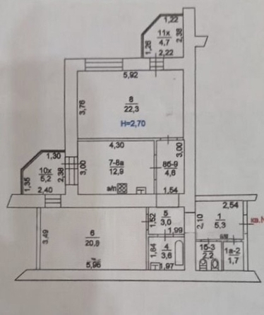 
  Продается 2-комн. квартира, 80 м², Филимоновская ул, д. 128
. Фото 33.
