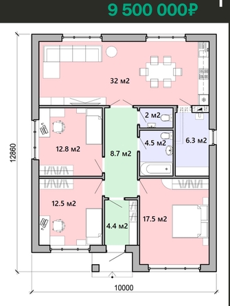 
  Продается дом, 100 м², хутор Камышеваха (Большелогское сп)
. Фото 28.