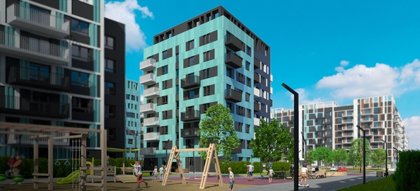 
  Продается 2-комн. квартира, 45.25 м², ЖК Соседи, Этап 1 корпус 2
. Фото 2.