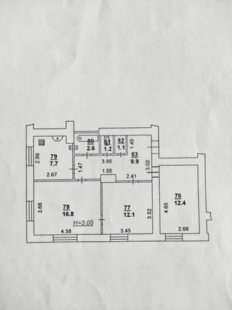 
  Продается 3-комн. квартира, 64 м², Халтуринский пер, д. 46
. Фото 28.
