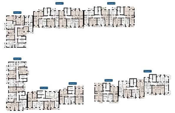 
  Продается 1-комн. квартира, 46.17 м², ЖК Курортный квартал Ривьера, дом 1
. Фото 1.
