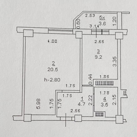 
  Продается 1-комн. квартира, 42 м², Извилистая ул, д. 11
. Фото 9.