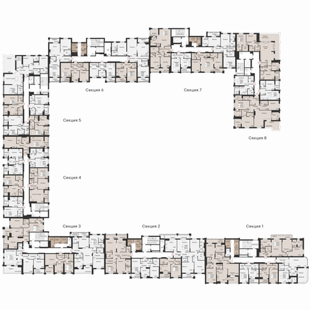 
  Продается 2-комн. квартира, 70.23 м², ЖК Курортный квартал Ривьера, дом 1
. Фото 1.