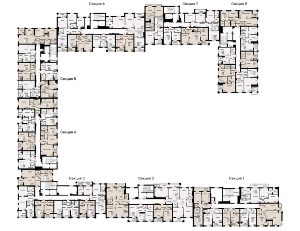 
  Продается 3-комн. квартира 89.03 м², в  Курортный квартал Ривьера, I оч. Фото 1.
