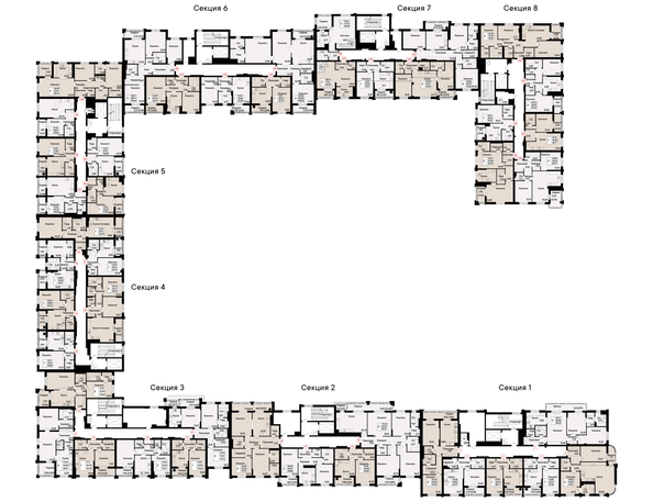 
  Продается 3-комн. квартира 78.52 м², в  Курортный квартал Ривьера, I оч. Фото 1.