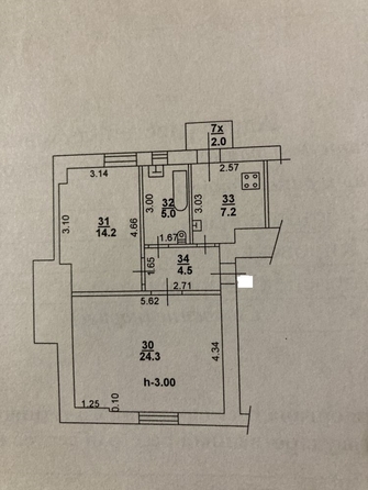 
  Продается 2-комн. квартира, 56 м², Ворошиловский пр-кт
. Фото 18.