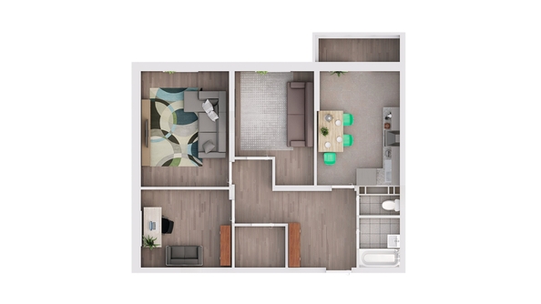 
  Продается 3-комн. квартира, 80.25 м², ЖК Gray (Грэй), кв-л 11-2
. Фото 2.