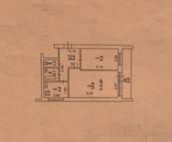 
  Продается 2-комн. квартира, 38.7 м², Металлургическая ул, д. 29/2
. Фото 40.